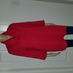 Style & Co. L ribbed cowlneck quarter sleeve cozy knit sweater Uber soft luxe